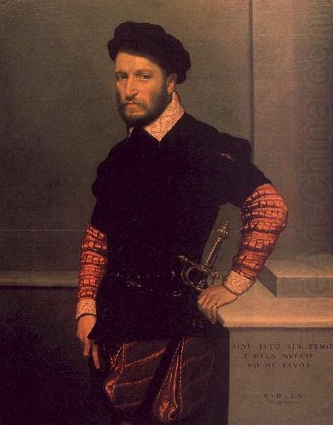 Giovanni Battista Moroni Portrait of the Duke of Albuquerque china oil painting image